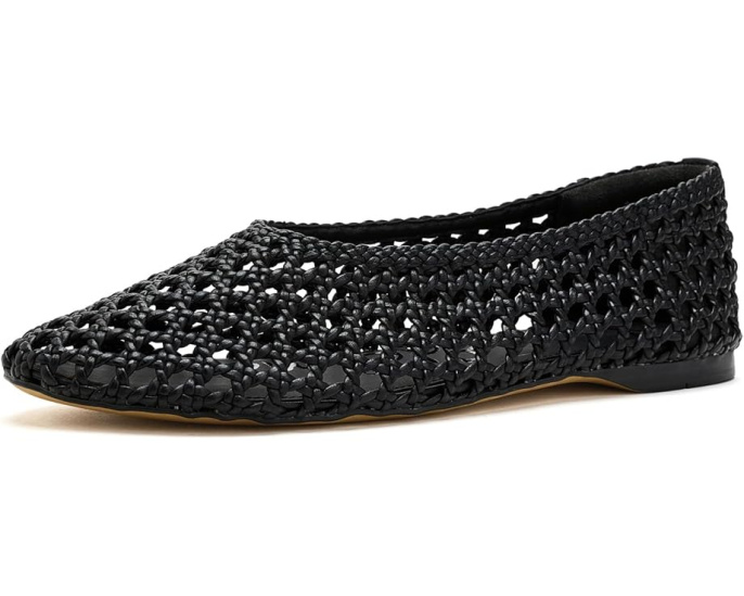 Балетки Sam Edelman Shira с плетеной кожей и квадратным носком