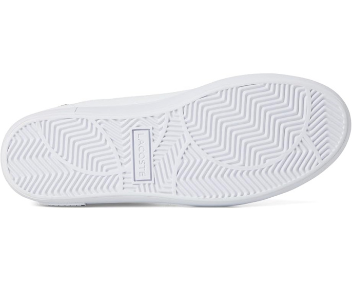 Кроссовки Lacoste Powercourt с верхом из кожи и контрастным крокодилом