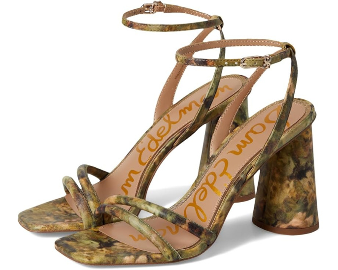 Босоножки Sam Edelman Kia на квадратном каблуке с тонкими ремешками