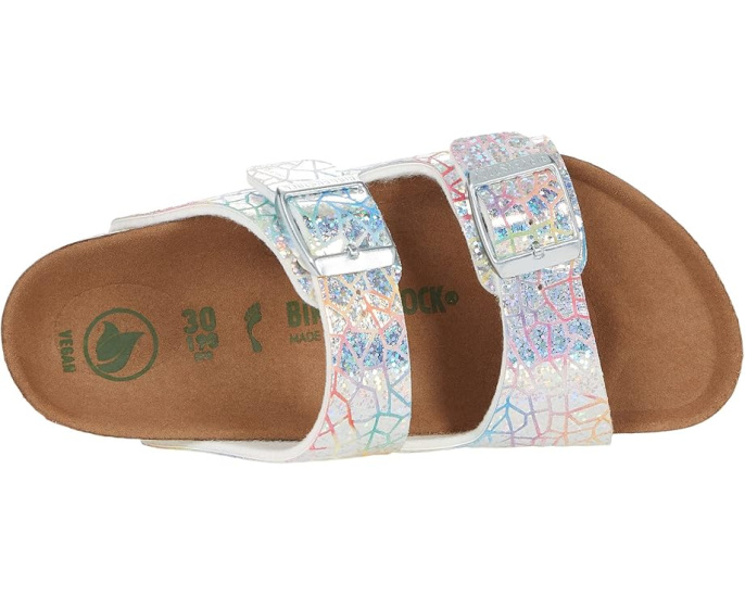 Сандалии Arizona с голографическим эффектом для детей от Birkenstock