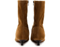 Ботильоны Ciel на низком каблуке kitten heel из замши Madewell