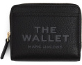 Мини-кошелек The Leather Mini Compact из кожи с магнитной застежкой и девятью карманами Marc Jacobs