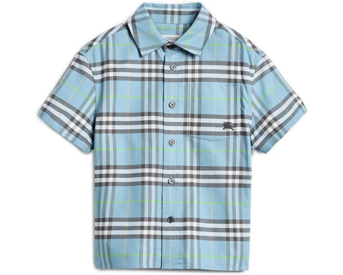 Рубашка Burberry Kids Billy в клетку для детей