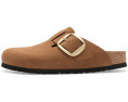 Birkenstock Boston сабо с крупной пряжкой Tonal из нубука