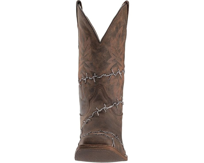 Ковбойские сапоги Corral Boots A3532 с квадратным носком и дизайном из колючей проволоки