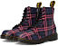 Детские ботинки Dr. Martens 1460 Pascal Y с блестками и боковой молнией
