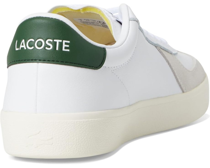 Кроссовки Lacoste Baseshot Pro с верхом из кожи и замши