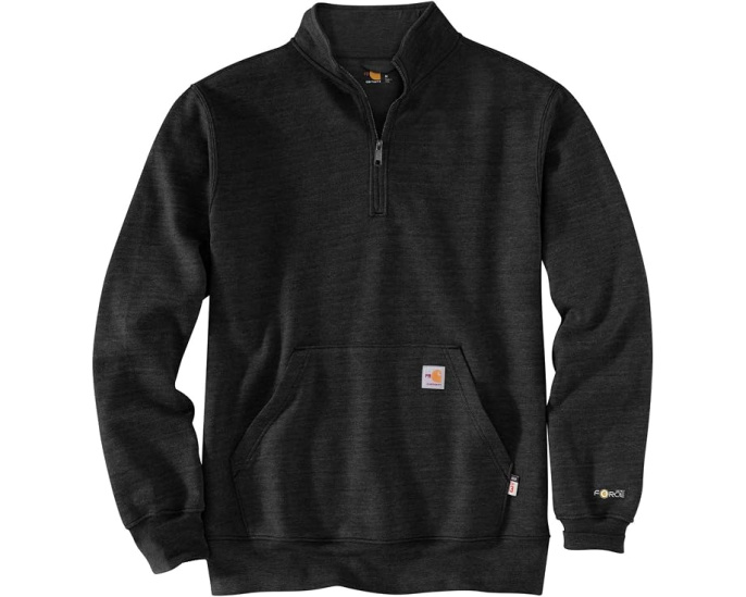 Big & Tall Flame-Resistant Force® Original Fit Midweight Mock Neck Sweatshirt