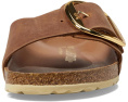 Сандалии Birkenstock Madrid Big Buckle из промасленной кожи с пробковой стелькой