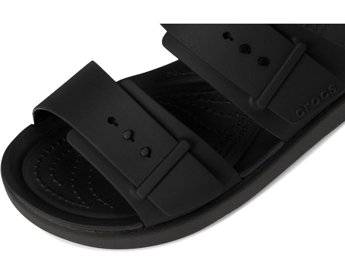 Сандалии Crocs Brooklyn Buckle Low Slide на платформе