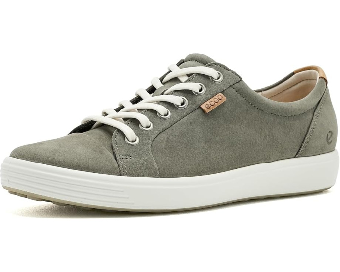 ECCO кроссовки Soft 7 из мягкой нубуковой кожи