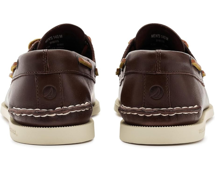 Sperry туфли без задника Ao 2 Eye Mm с кожаным верхом