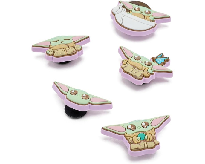 Набор джиббитсов Crocs Jibbitz Characters Звездные войны Грогу 5 шт