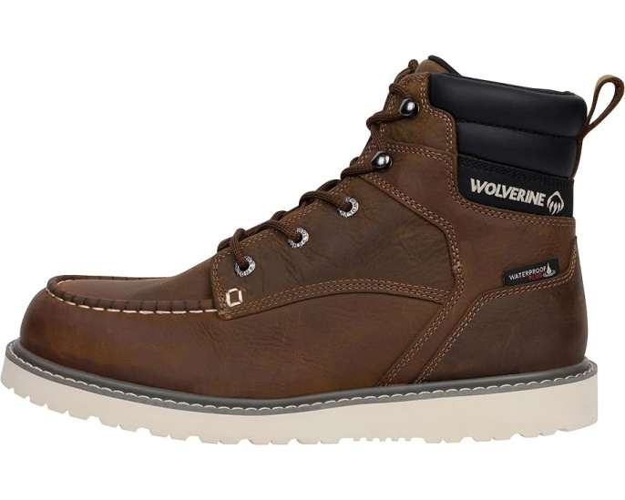 Ботинки Wolverine Trade Wedge Waterproof 6 дюймов с водонепроницаемым верхом