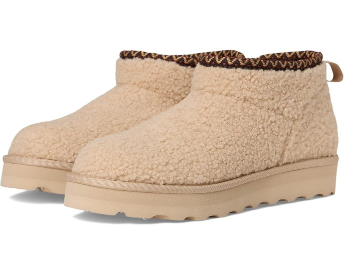 Зимние угги Bearpaw Snuggle Daphne Deco с платформой и шерстяной подкладкой