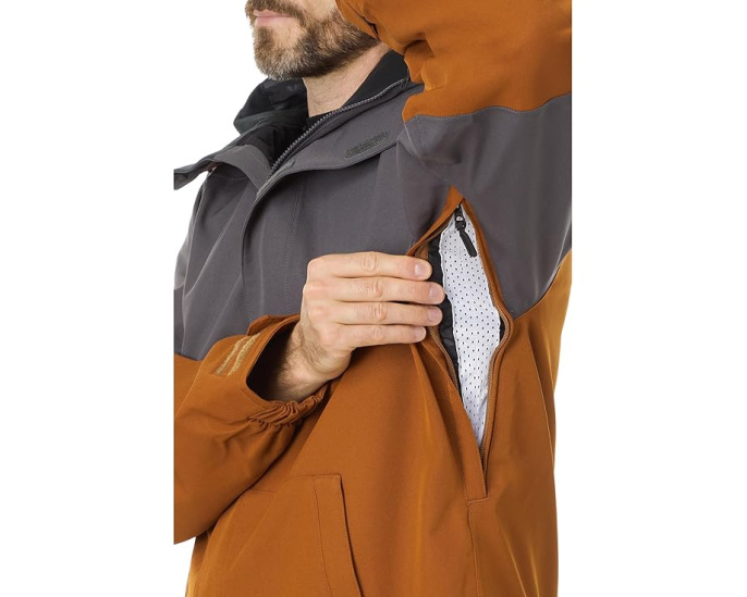 Куртка Volcom Brighton Full Zip с технологией Tech и защитой от непогоды