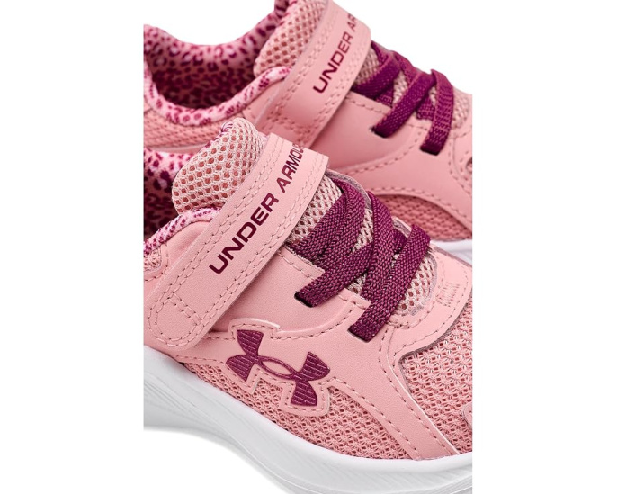 Кроссовки Charged Assert 11 Alternate Closure Under Armour для малышей Posh Pink