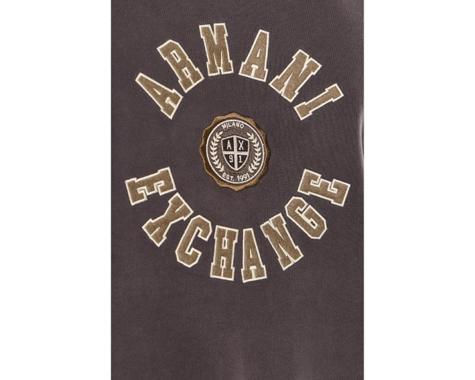 Свитшот Armani Exchange Collegiate с круглым вырезом