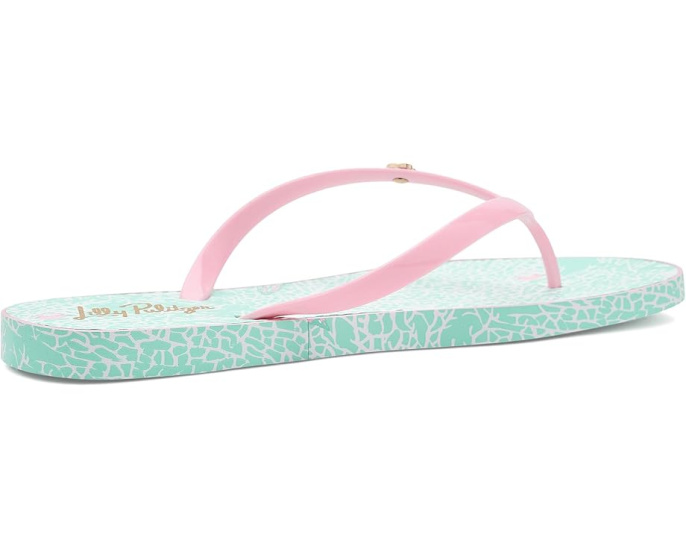 Шлепанцы Lilly Pulitzer Pool с принтом