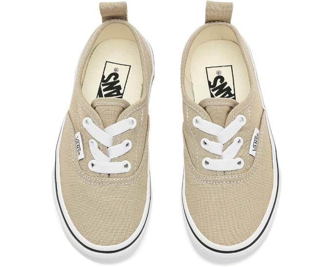 Детские кроссовки Vans Authentic с эластичными шнурками