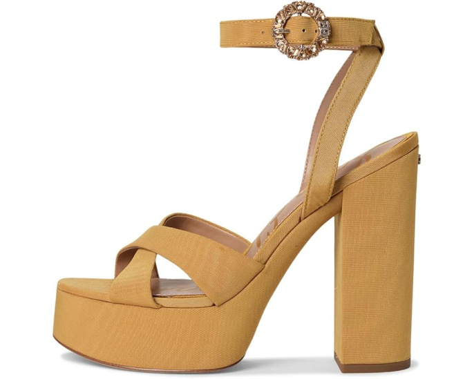 Сандалии Savannahglow с ремешками и блочным каблуком Sam Edelman