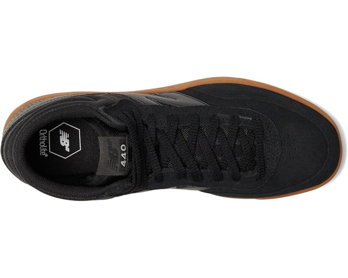 New Balance кеды 440 High V2 для скейтбординга черные