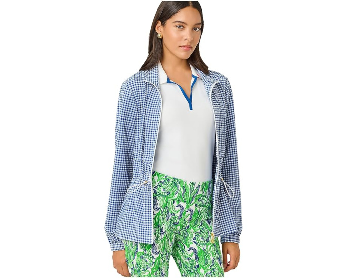 Куртка Lilly Pulitzer Romilly Performance с защитой от солнца