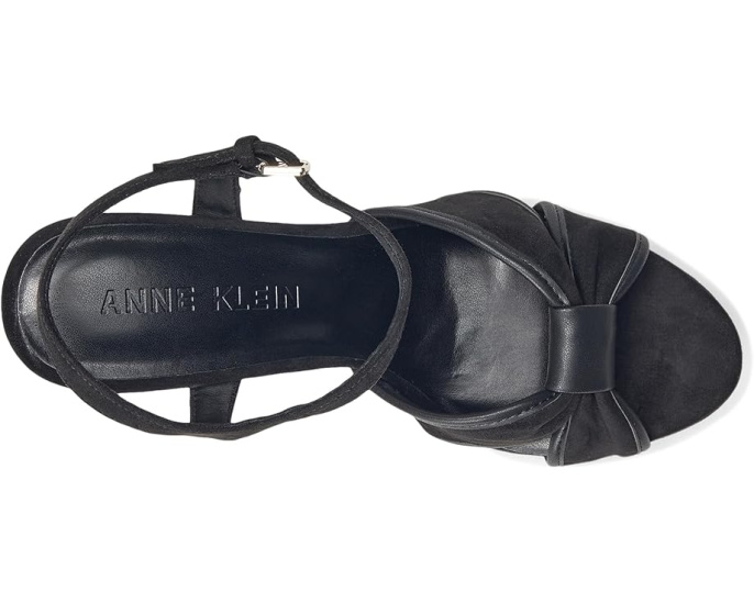 Сандалии Anne Klein Verde на высоком каблуке с миндалевидным носком