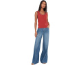 Джинсы Paige Cameron Wide Leg W Front Seams Round Back Pockets цвета La Verne