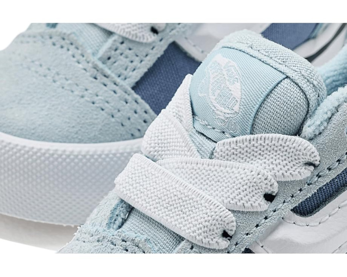 Кроссовки Vans Kids Authentic Elastic V с застежкой на липучке для малышей