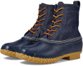 L.L.Bean Ботинки Bean Boot 8 дюймов из денима с фланелевой подкладкой