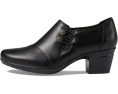 Ботильоны Clarks Emslie Warren на каблуке с декоративной металлической фурнитурой