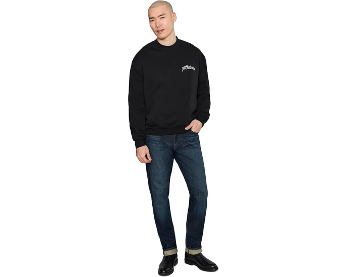 Свитшот AllSaints Descent с длинным рукавом и готической вышивкой
