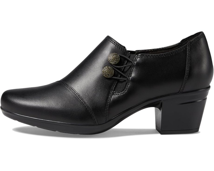 Ботильоны Clarks Emslie Warren на каблуке с декоративной металлической фурнитурой