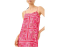 Платье Lilly Pulitzer Jesslyn Silk Maxi Slip с квадратным вырезом и регулируемыми бретелями