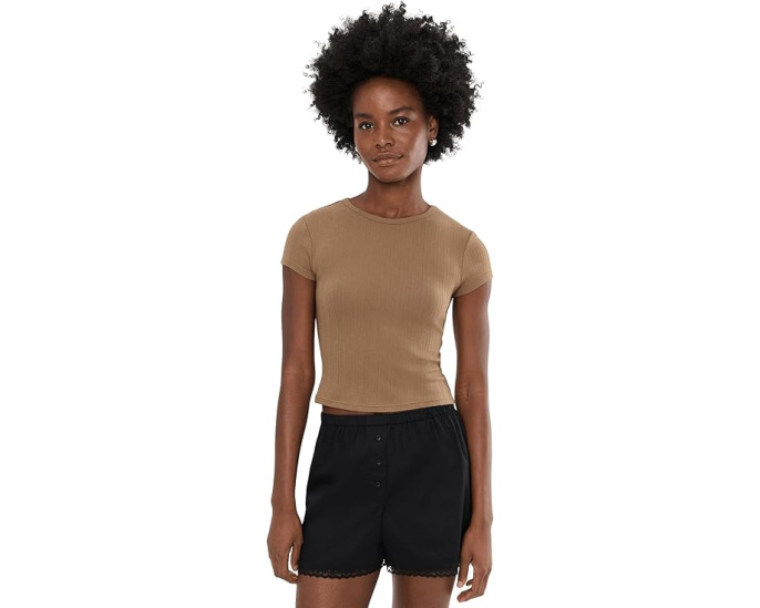 Топ Wait A Minute Baby Tee от Free People