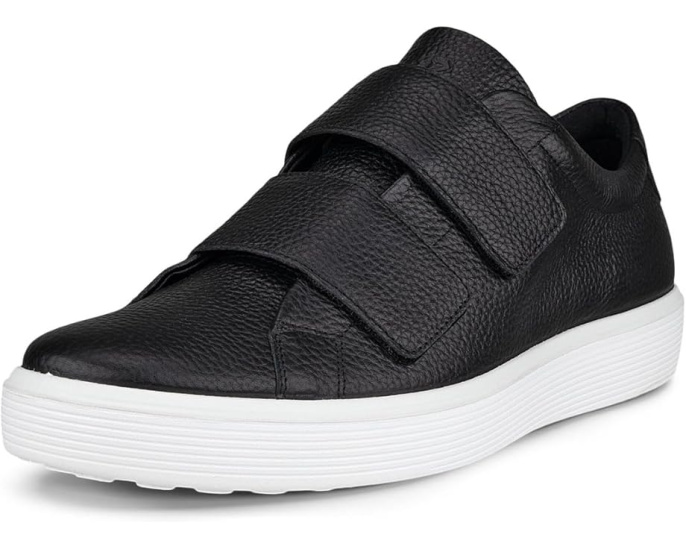 Кроссовки ECCO Soft 60 Premium Two Strap с застежкой на липучках и съемной стелькой