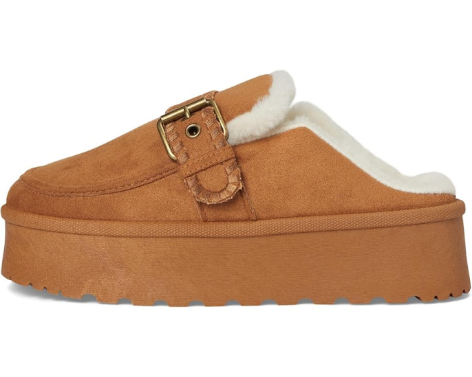 Loafers Vintage Havana Sammy с искусственной овчиной и платформой