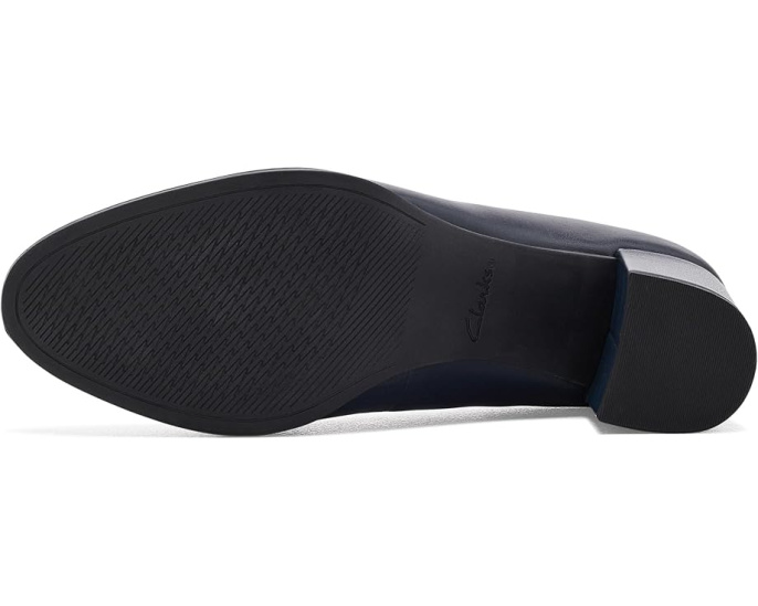 Клатч Freva 55 Court кожаный на каблуке 7 см Clarks