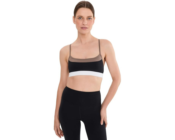 Спортивный бюстгальтер Splits59 Scottie Airweight Bra черного цвета