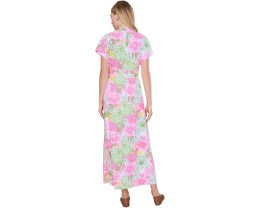 Макси-платье Keenan с запахом и цветочным принтом Lilly Pulitzer