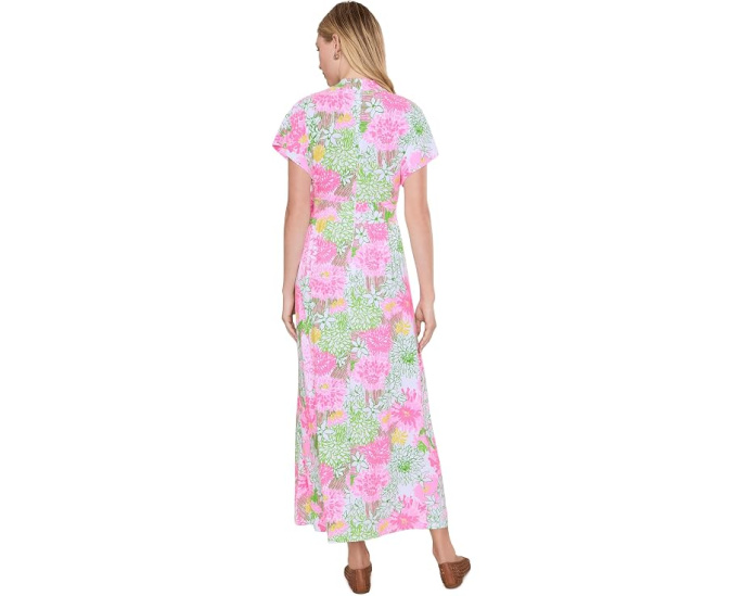 Макси-платье Keenan с запахом и цветочным принтом Lilly Pulitzer