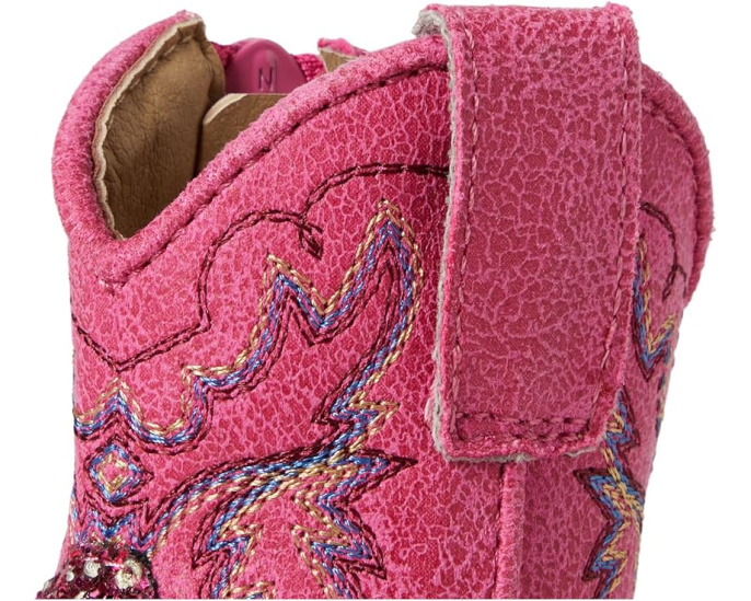 Детские сапоги Roper Cowbabies Glitter Aztec с блестками и боковой молнией