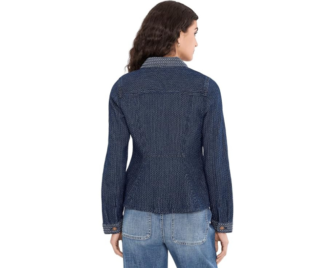 Джинсовая куртка Fit and Flare Stretch Denim Trucker Liverpool Los Angeles