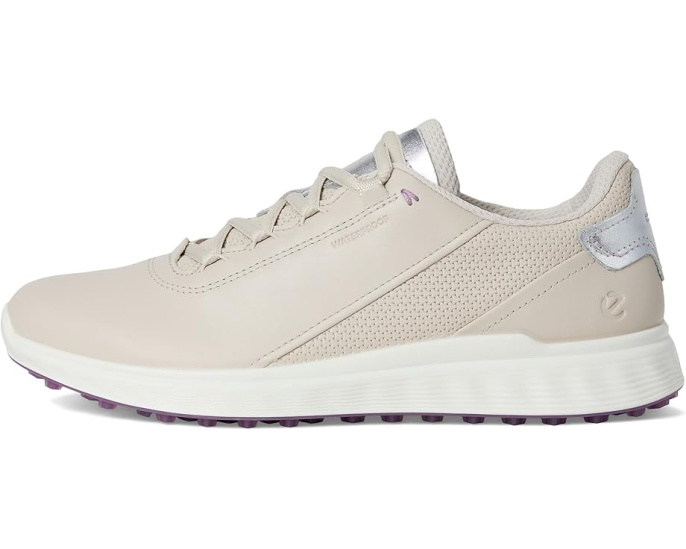Водонепроницаемые гольф-ботинки ECCO S Casual Lace с металлическими акцентами и технологией X-TENSA