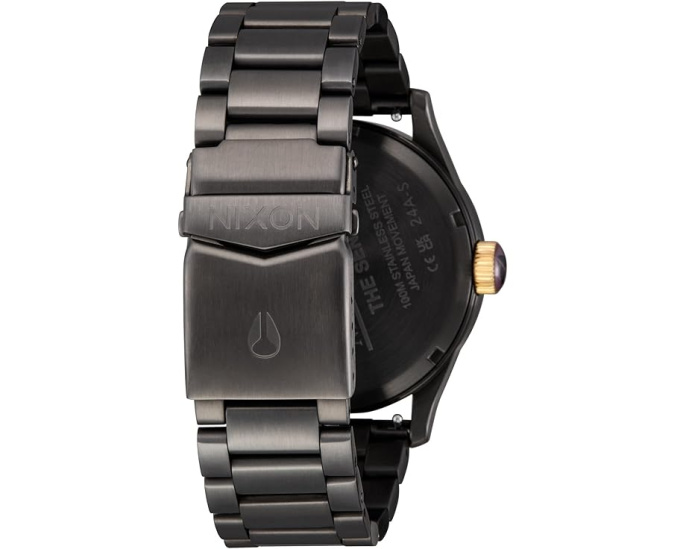 Часы Nixon Sentry Stainless Steel с браслетом из нержавеющей стали