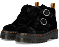 Веганские ботинки Dr. Martens Vegan Devon Velvet Platform на платформе