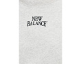Толстовка Linear Heritage Fleece Crew оверсайз от New Balance