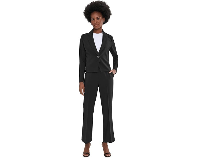 Блейзер NIC+ZOE Stretch Suiting Anywhere с растяжимой тканью и однобортным дизайном