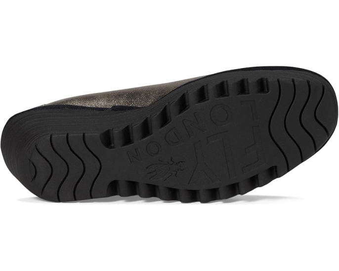 Туфли FLY LONDON YOZA438FLY на платформе и танкетке из кожи